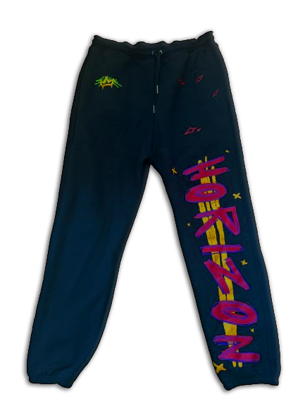 Nile Black Sweatpants